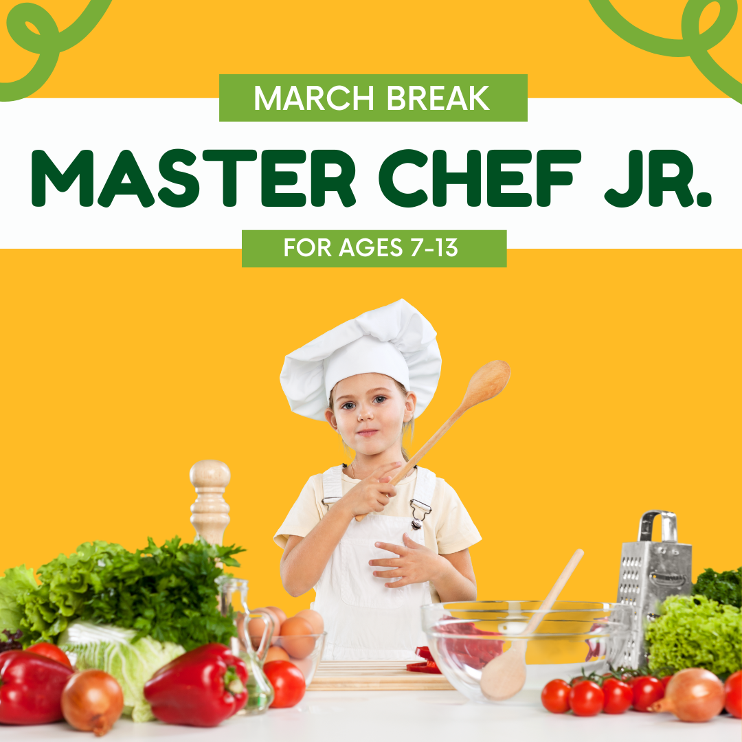 Master Chef Jr. March Break Camp Cornwall Public Library